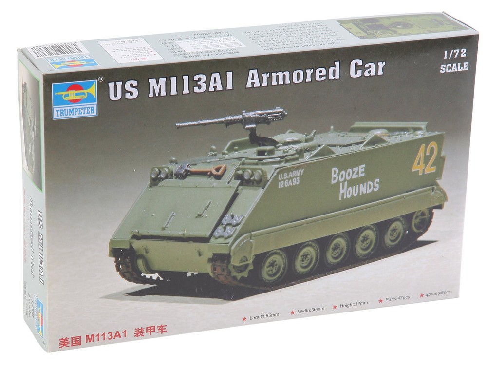 Trumpeter 1/72 US M113A1 Model Kit