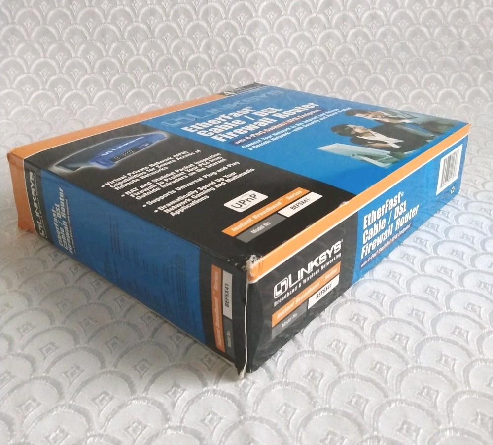 Linksys Instant Broadband Series EtherFast Cable / DSL Firewall Router UNUSED