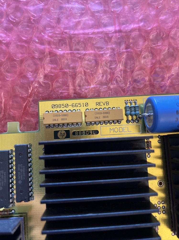 hp 09850-66510 CPU with floating point