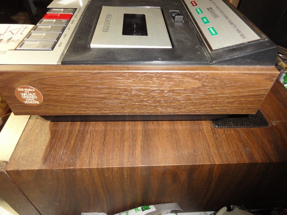 Vintage Realistic SCT-9 Solid State Stereo Cassette Deck Good for Restoration