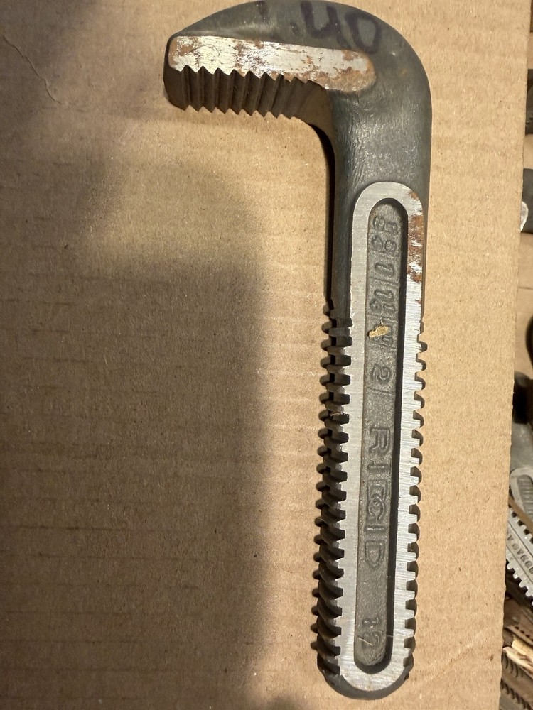 RIDGID Pipe Wrench Hook Jaws-Various sizes NOS