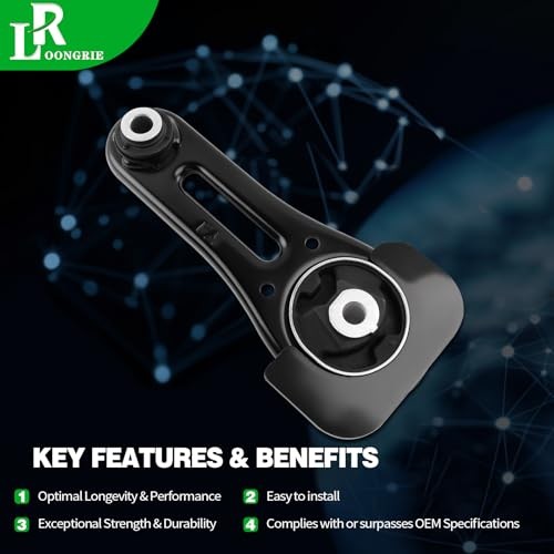 Engine Motor and Torque Strut Mount Compatible with Kicks 2017-2024 & Versa
