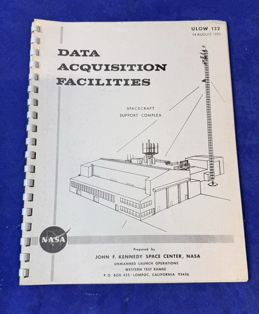 NASA “Data Acquisition Facilities – Spacecraft Complex” ULOW 132 (August 1970)