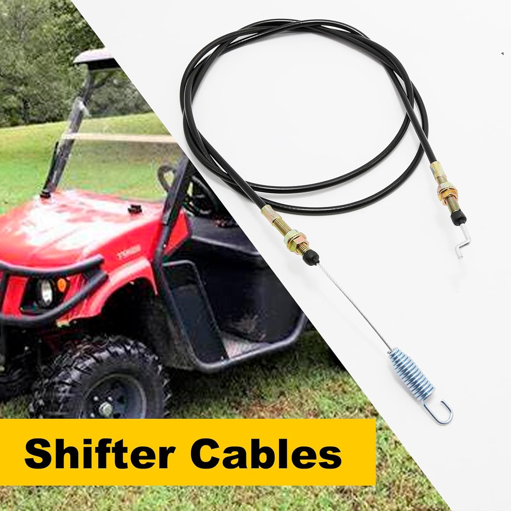 2-11082 Shift Cable 2-Pack 2-11082 Replacement for Trailmaster Trail Wagon TW400