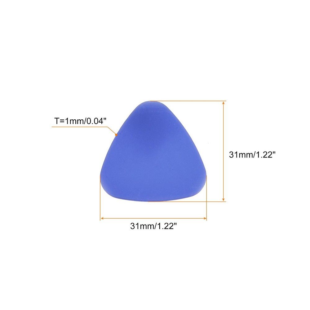 25Pcs Phone Pry Opening Tools Plastic Dark Blue 1mm Thick