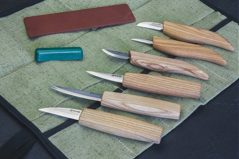 Basic Wood Carving Knives Set BeaverCraft S58