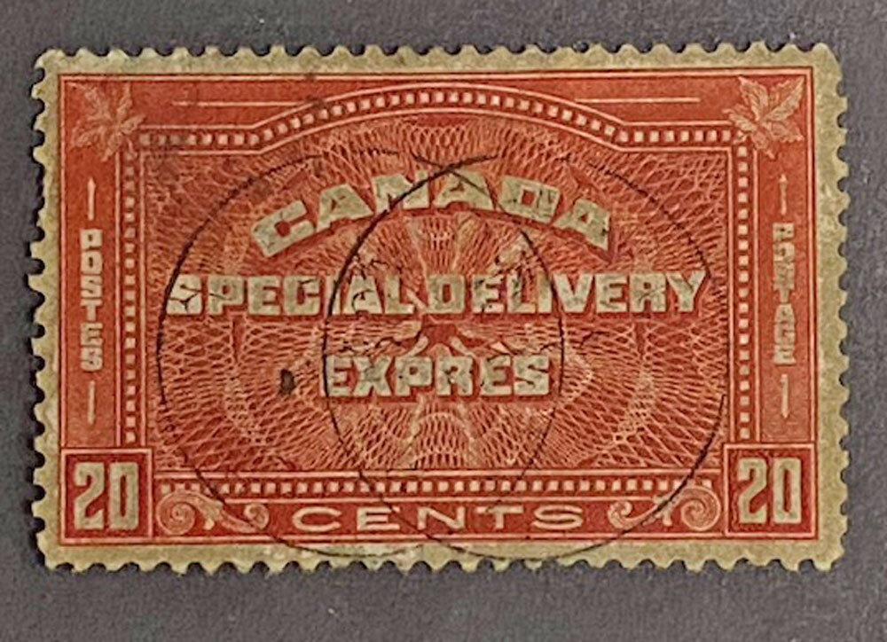 Canada Stamps. Sc #E5, Sgs7, Used VF-F