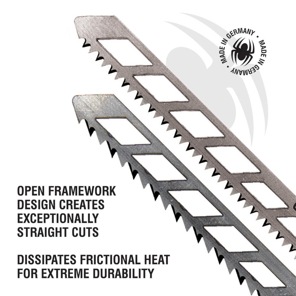 20-Piece Jig Blade Set Multi-Material Spyder 300091