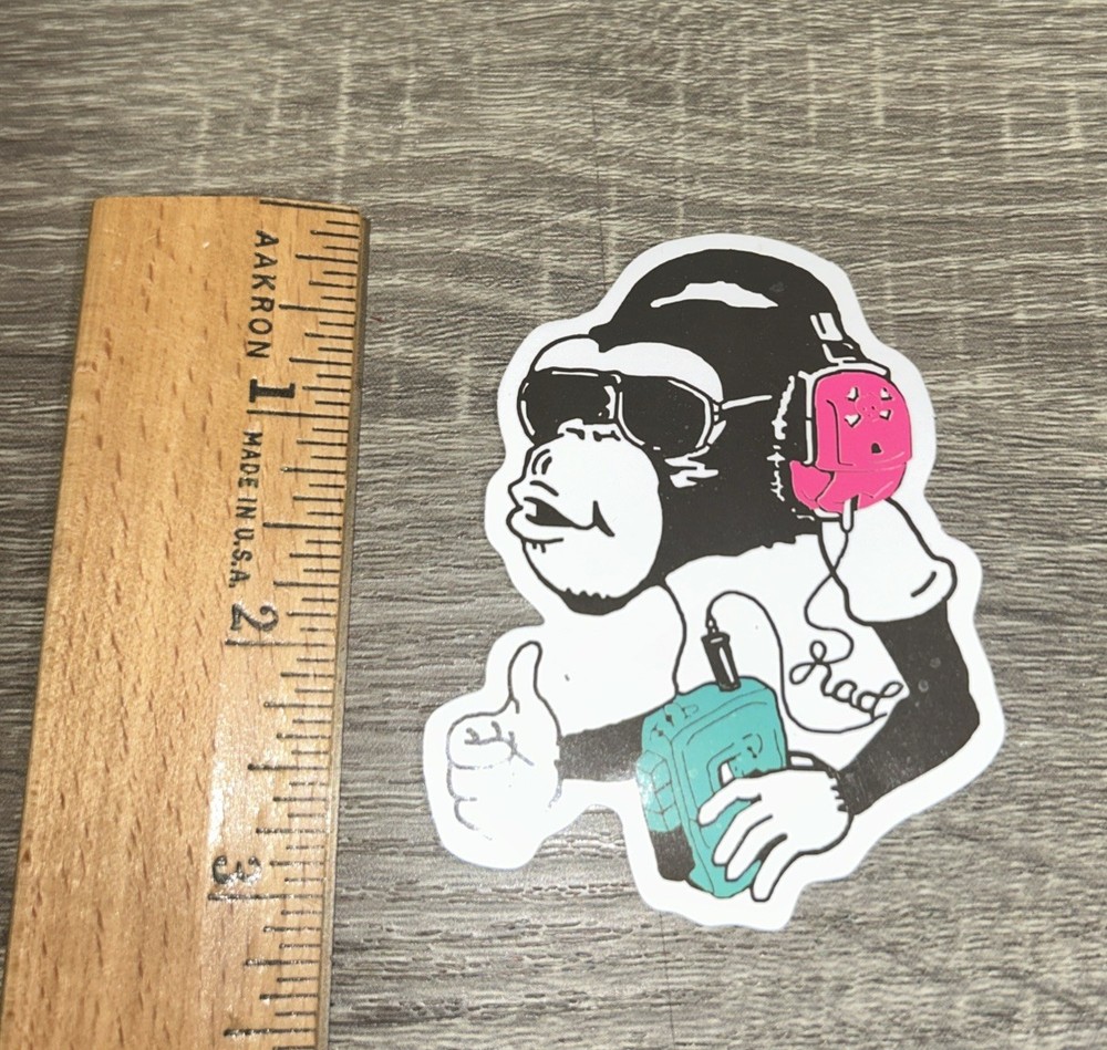 Laptop/Phone Sticker Gorilla