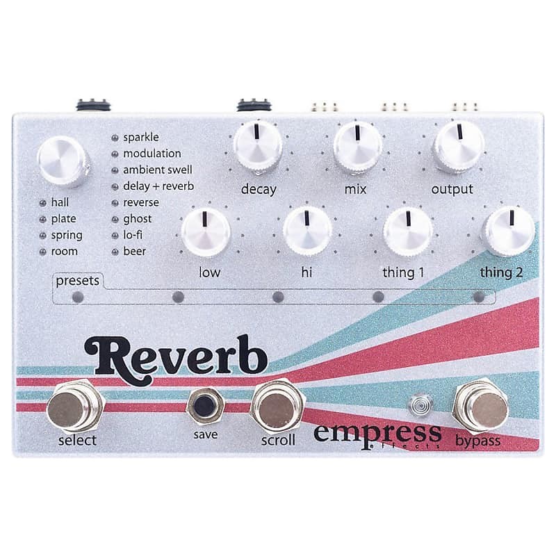 Empress Reverb Effects Pedal