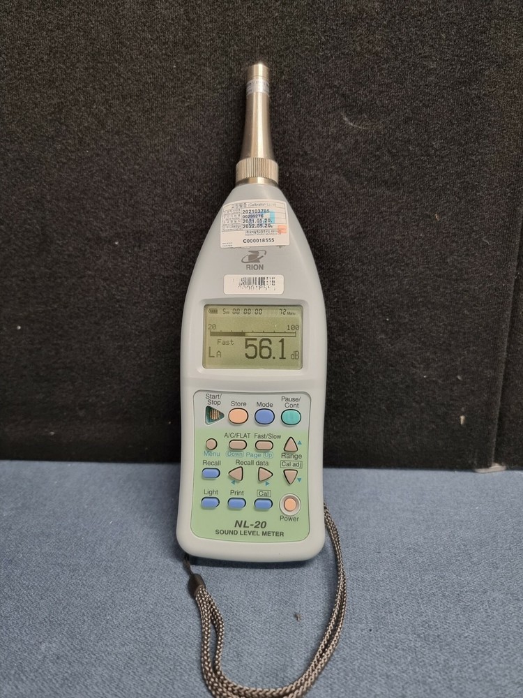 RION NL-20 : Sound Level Meter