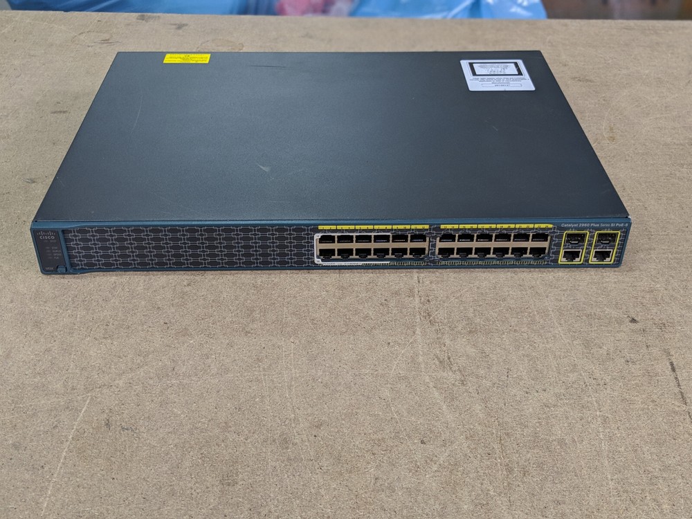 Cisco WS-C2960+24LC-S Catalyst 2960 Plus Switch