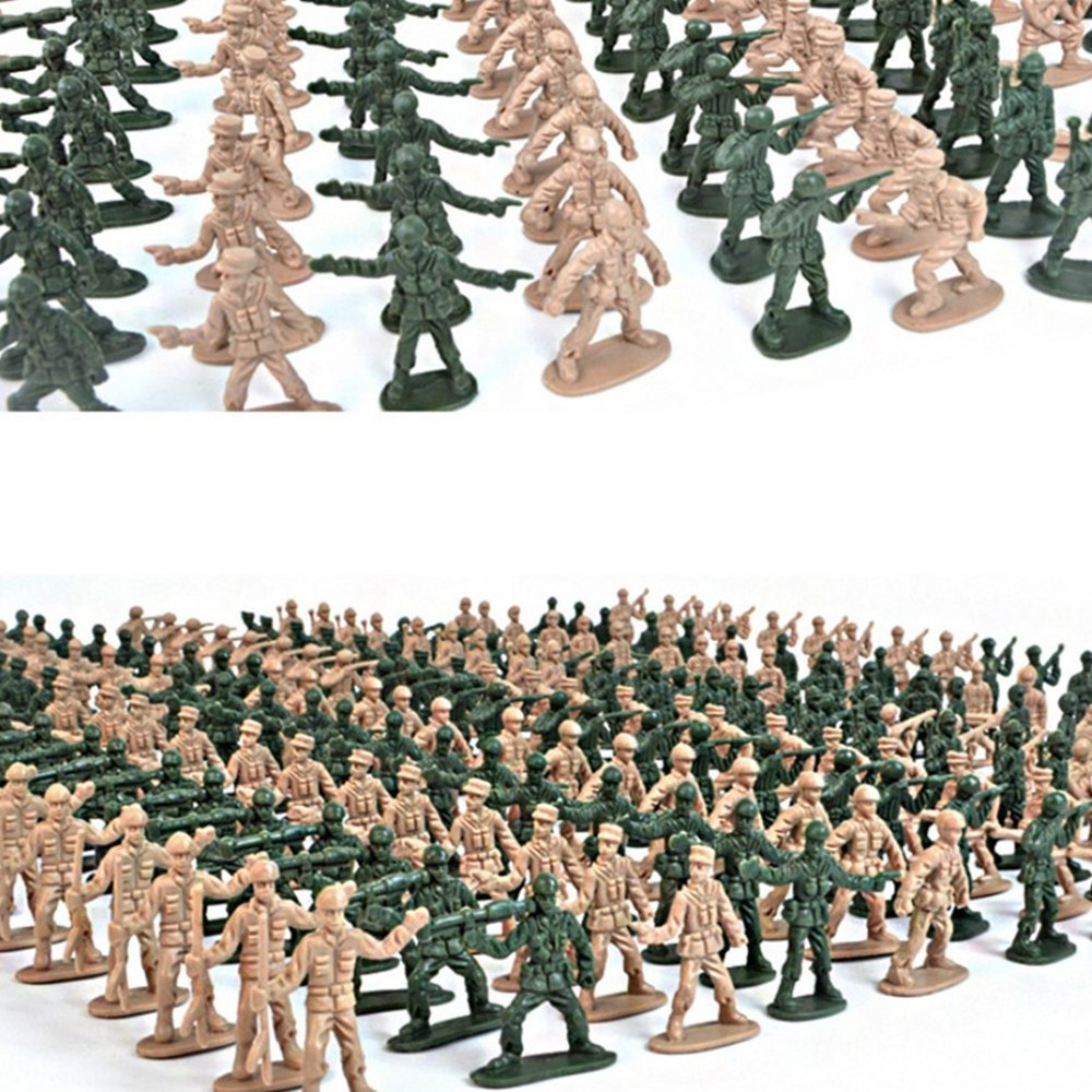 Useful Character Model Sand Table Table Game War Game 100Pcs 4cm Figures