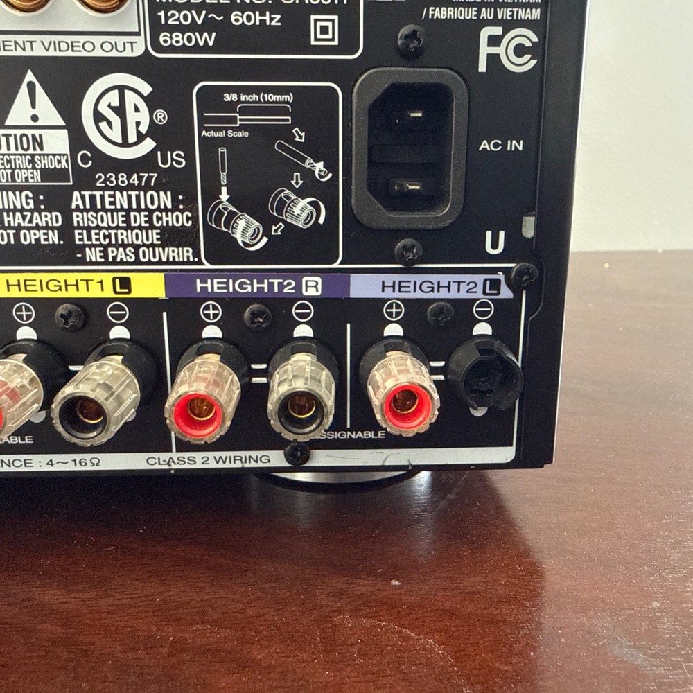 AS/IS Marantz SR 6011 Receiver READ DESCRIPTION