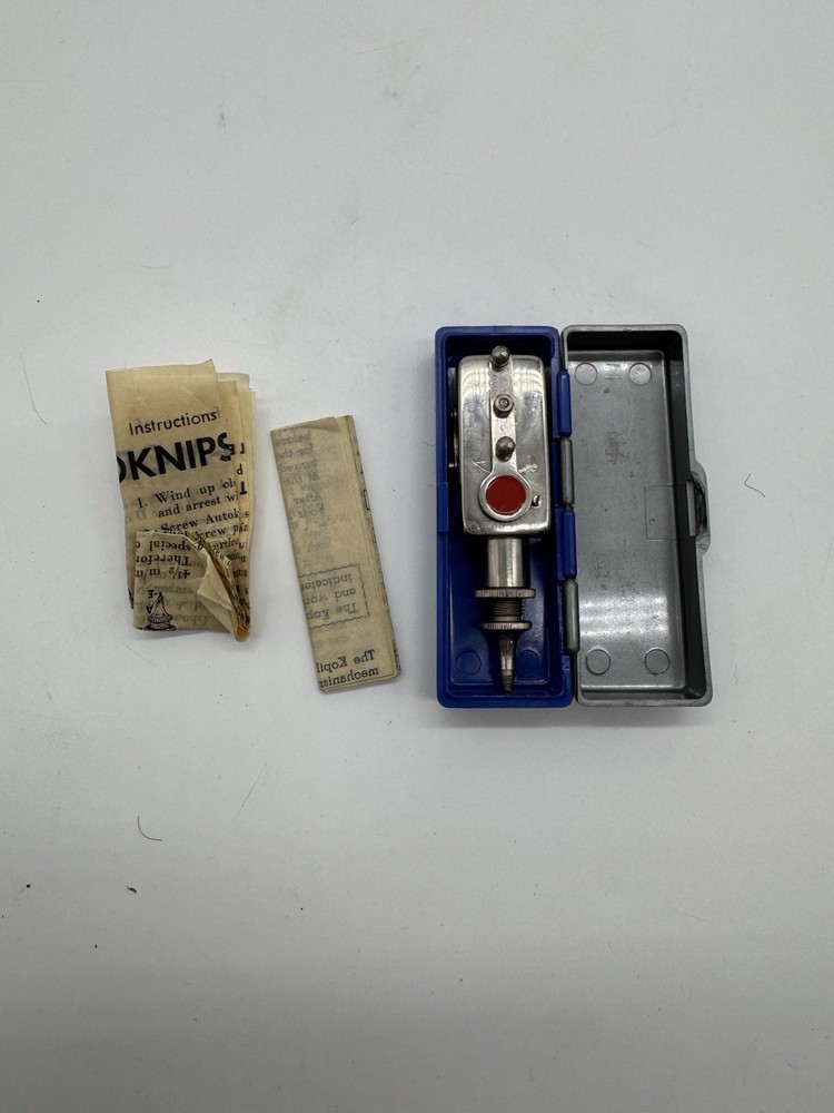 Autoknips IV Self Timer Shutter Release Germany Original Case & Instructions