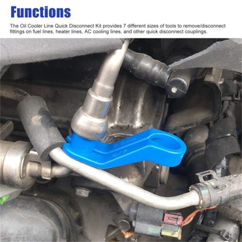 16PCS A/C Fuel Line Disconnect Tool Quick Disconnect Removal Assembly Tools Set