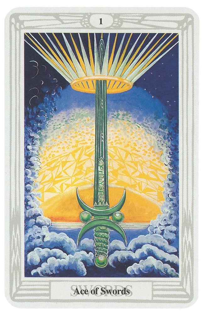 Crowley Thoth Small Tarot Deck Aleister Crowley