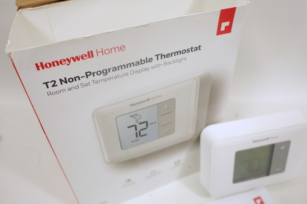 Honeywell Home T2 Digital Non-Programmable Thermostat RTH5160D Backlit Display