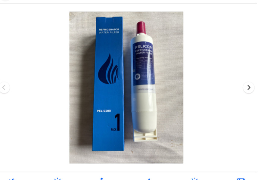 PeliCori Refrigerator Water Filter Model PC-27 (3Pack)