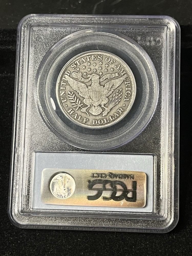1913 barber half dollar Vg+