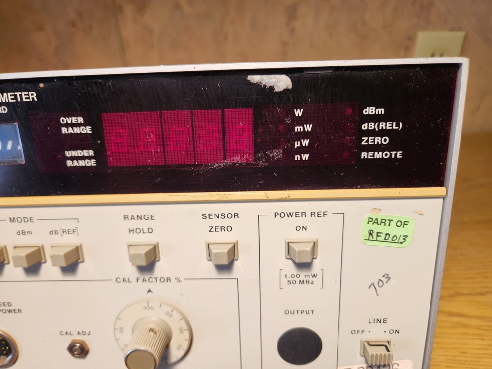 HP/Agilent 436A Power Meter, Powers On but Untested