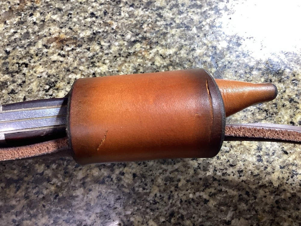 Leather Folding Knife Sheath Horizontal for Trapper Size (Sheath Only)