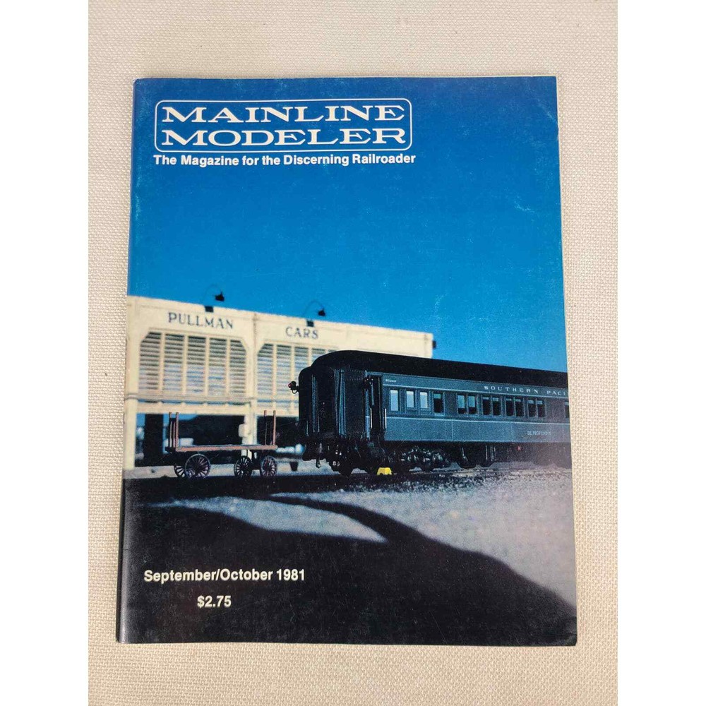 Mainline Modeler Volume 2 Number 5 September October 1981 (QU) (CY)