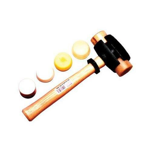 Garland Mfg 31005 Split Head Hammers, 2 3/4" Diameter, 14" Handle, Rawhide
