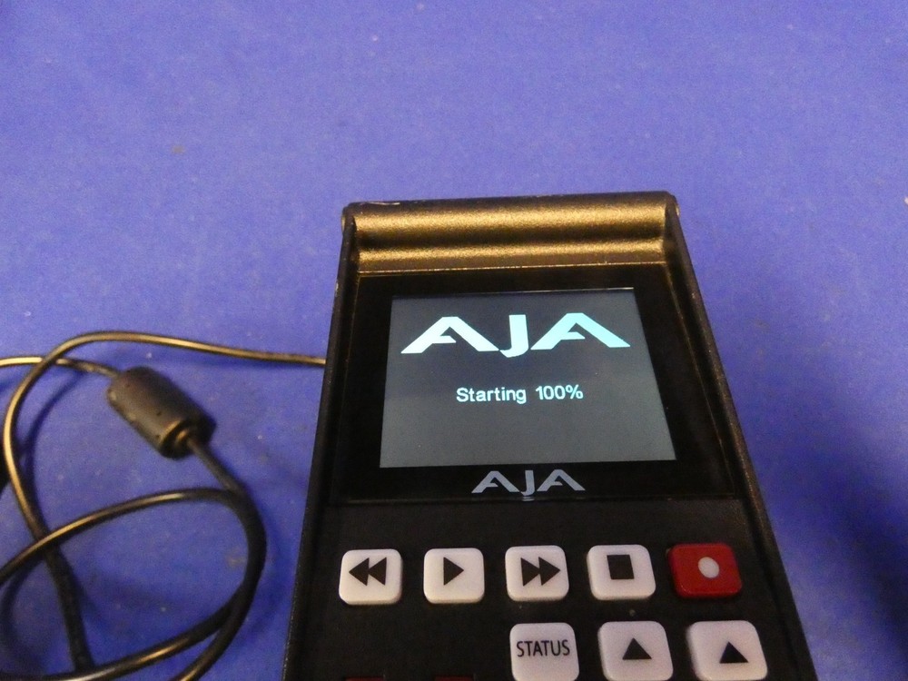 AJA Ki Pro Quad Solid State 4K Recorder w/4-Pin AJA External Power Supply