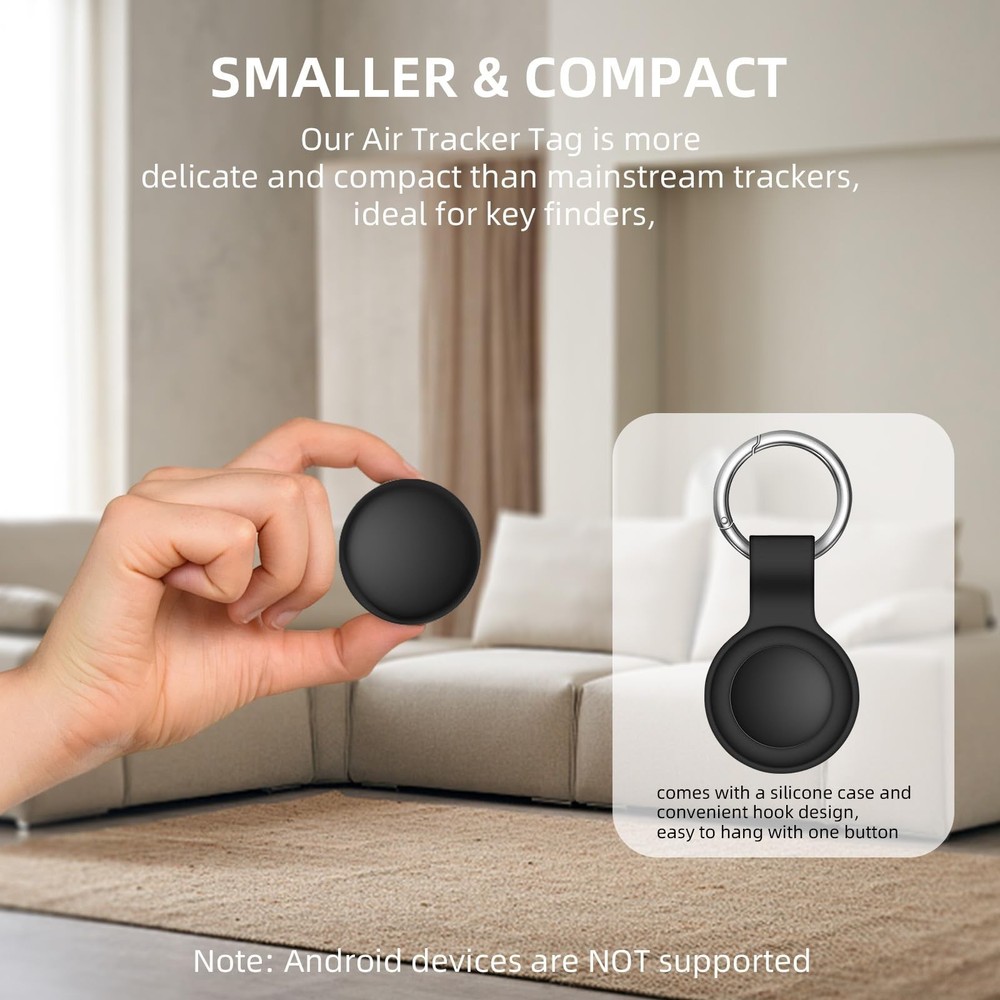 2025 New [Apple MFi Certified] (iOS Only) Air Tracker Tags-4 Pack, Bluetooth ...