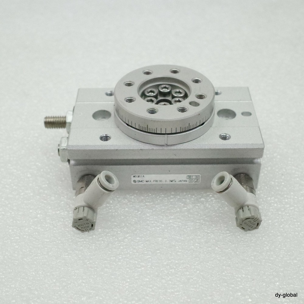SMC Used MSQB7A Rotary Table Rack & Pinion Style Basic Type CYL-ROT-I-166=2M23