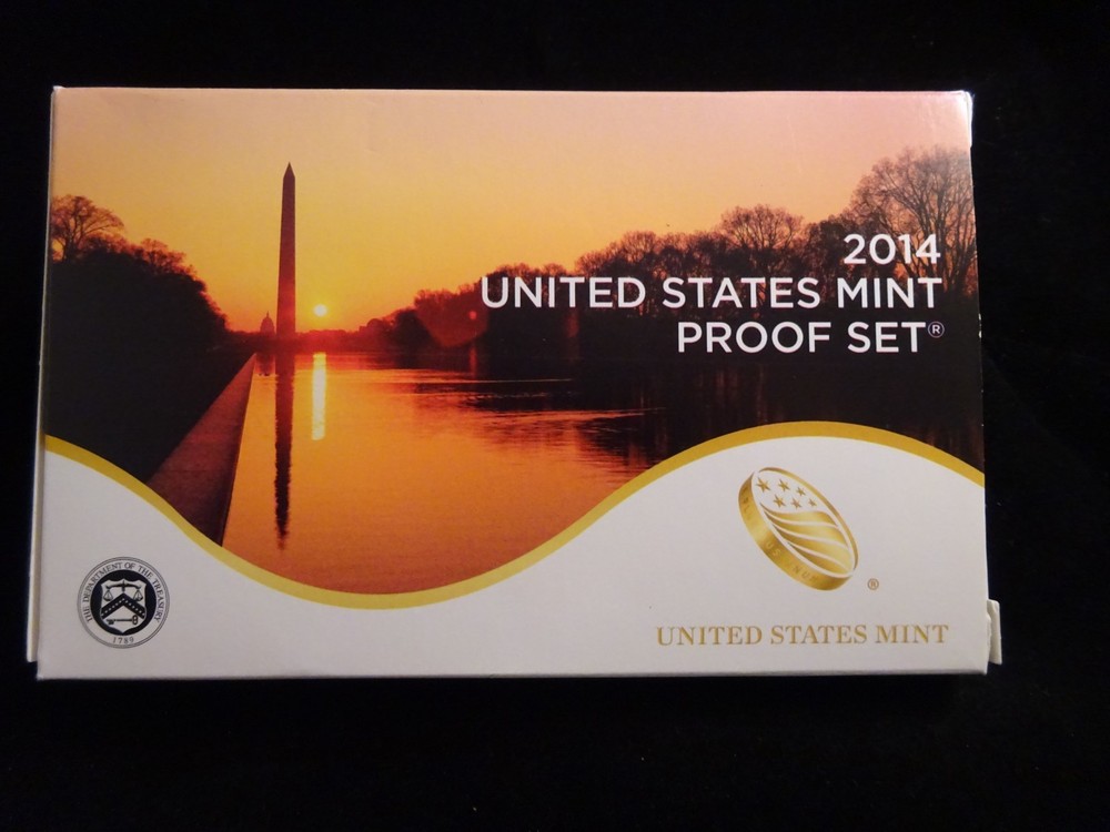 2014-S Clad Proof Set U.S. Mint 14-Coin