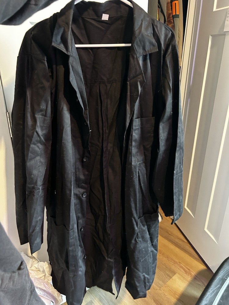 Professional Lab Coat for Men - Laboratory Coat Kick Pleat NY Threads