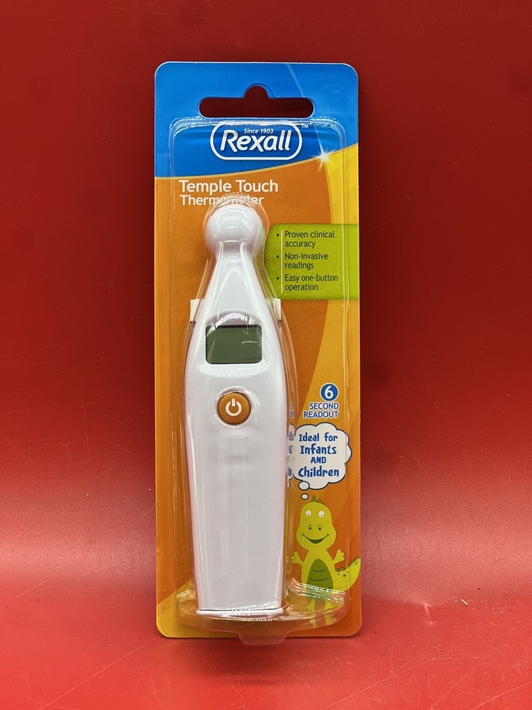 REXALL TEMPLE TOUCH THERMOMETER New/Sealed