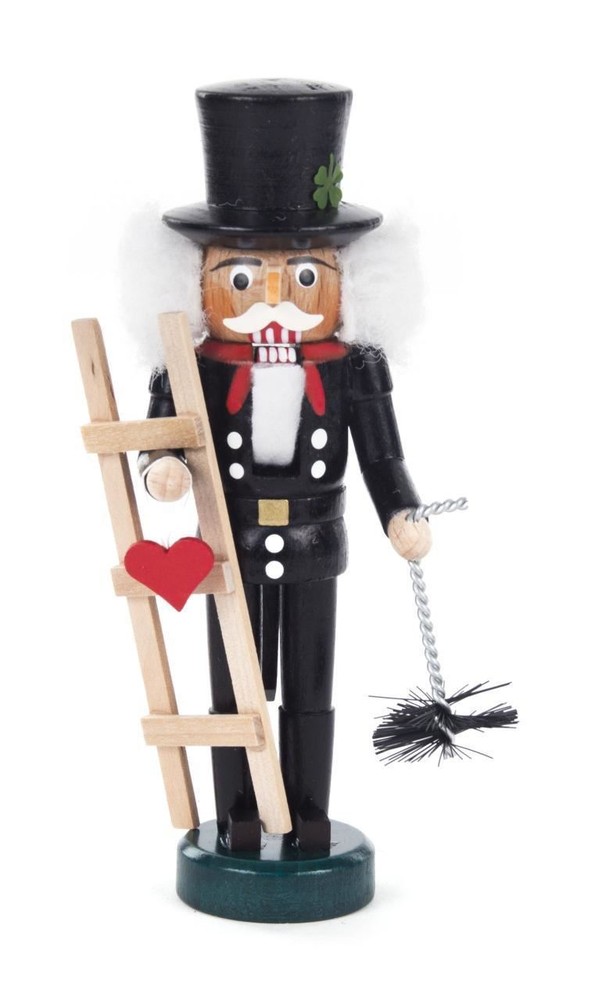 Miniature Lucky Chimney Sweep German Nutcracker
