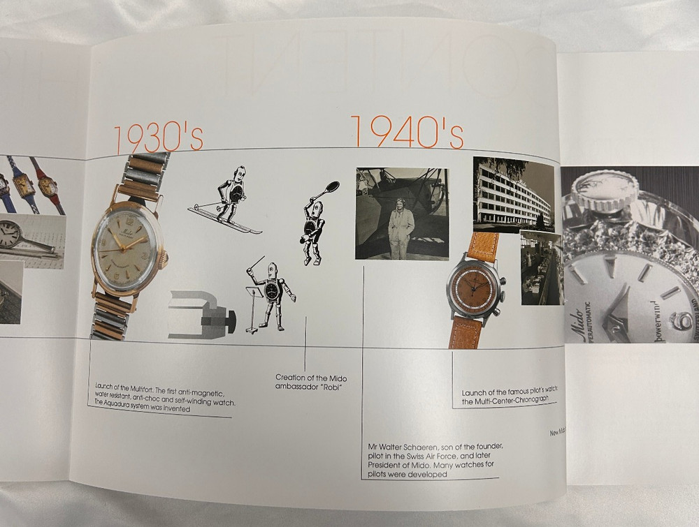 90th Anniversary Mido Catalog