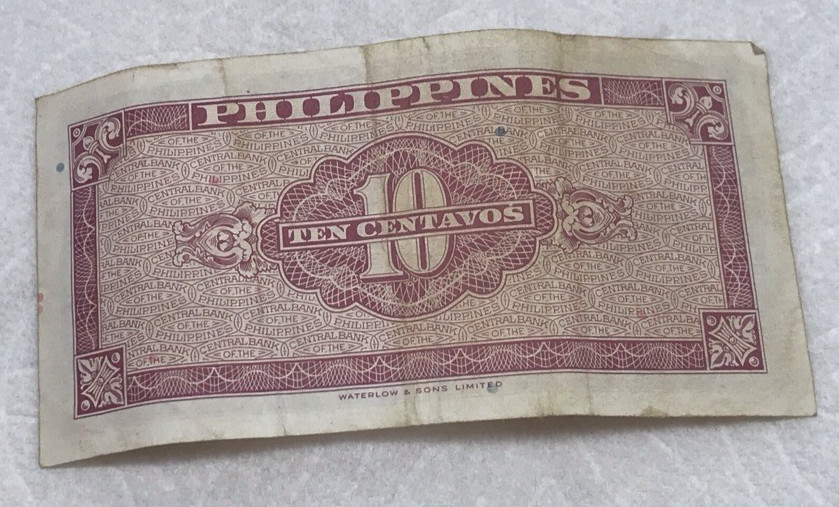 Central Bank - PHILIPPINES - 5 Centavos & 10 Centavos 1949 Circulated