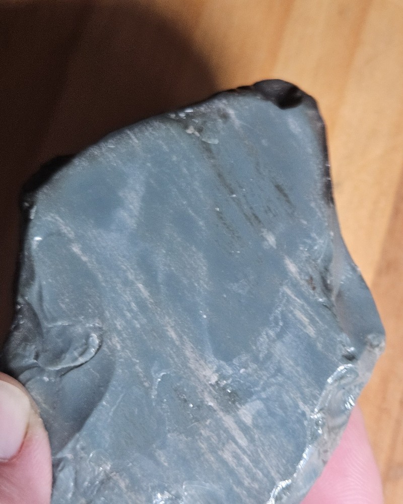 Burns Green Obsidian Lapidary Rough Oregon 268 grams
