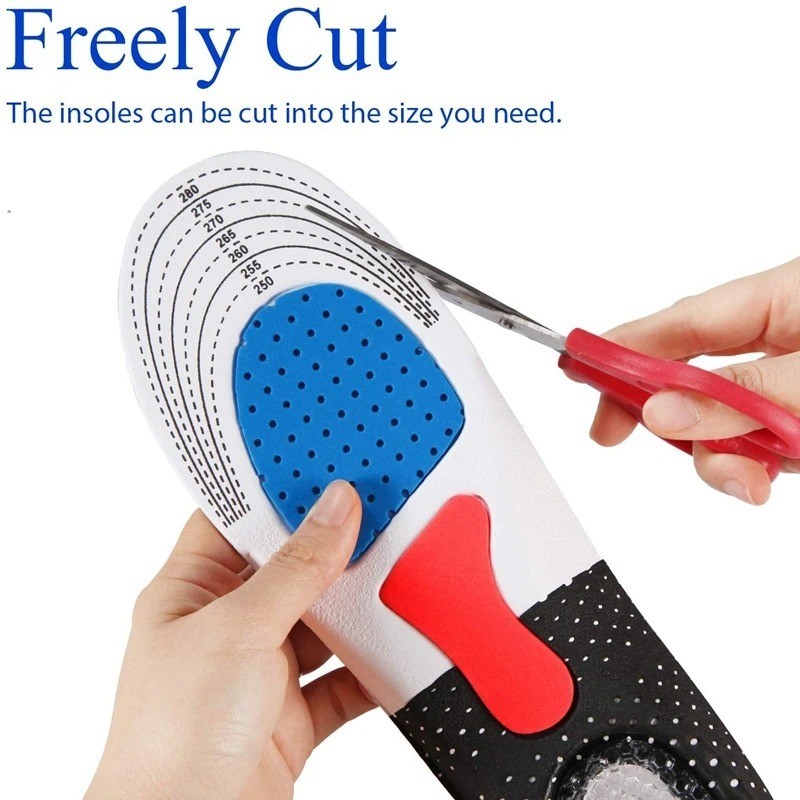 Powerstep Protech Control Full Length Arch Support Orthotic Insoles