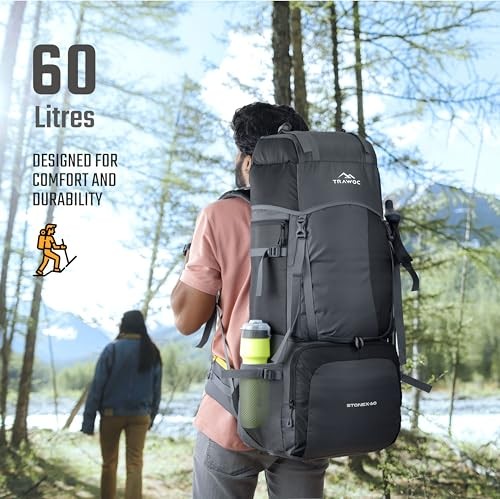 60 Ltr Rucksack Black