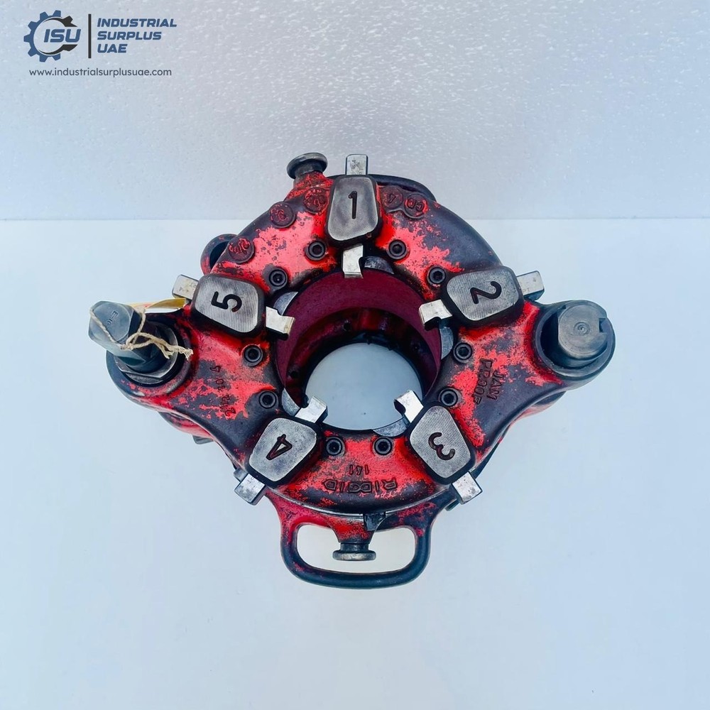 Ridgid 141 Pipe Threader Receding Geared Threader Head 2 ½"-4" #5