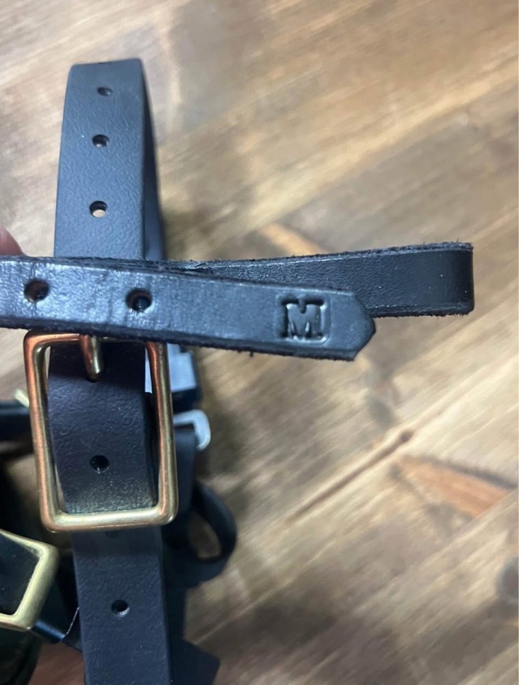 Recon K9 Muzzle HS Sprenger Germany Dark Brown Leather