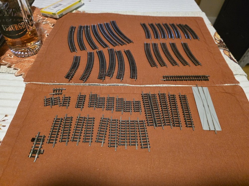 Trix 53 Pieces Of Track N Scale