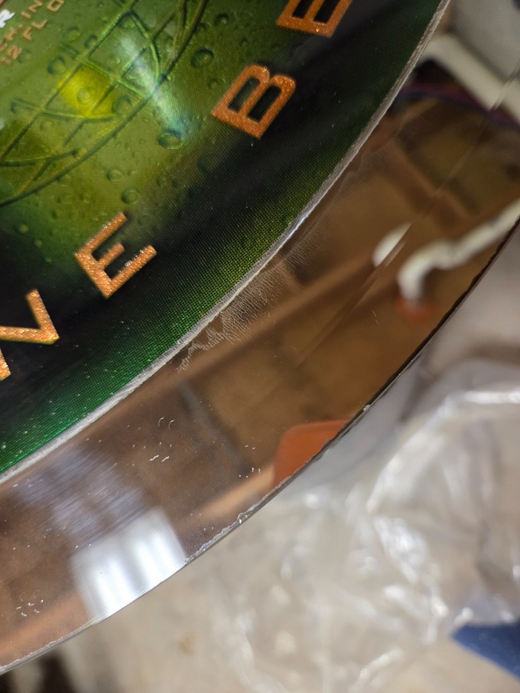 2002 Anheuser - Busch World Select Beer Glass Mirror
