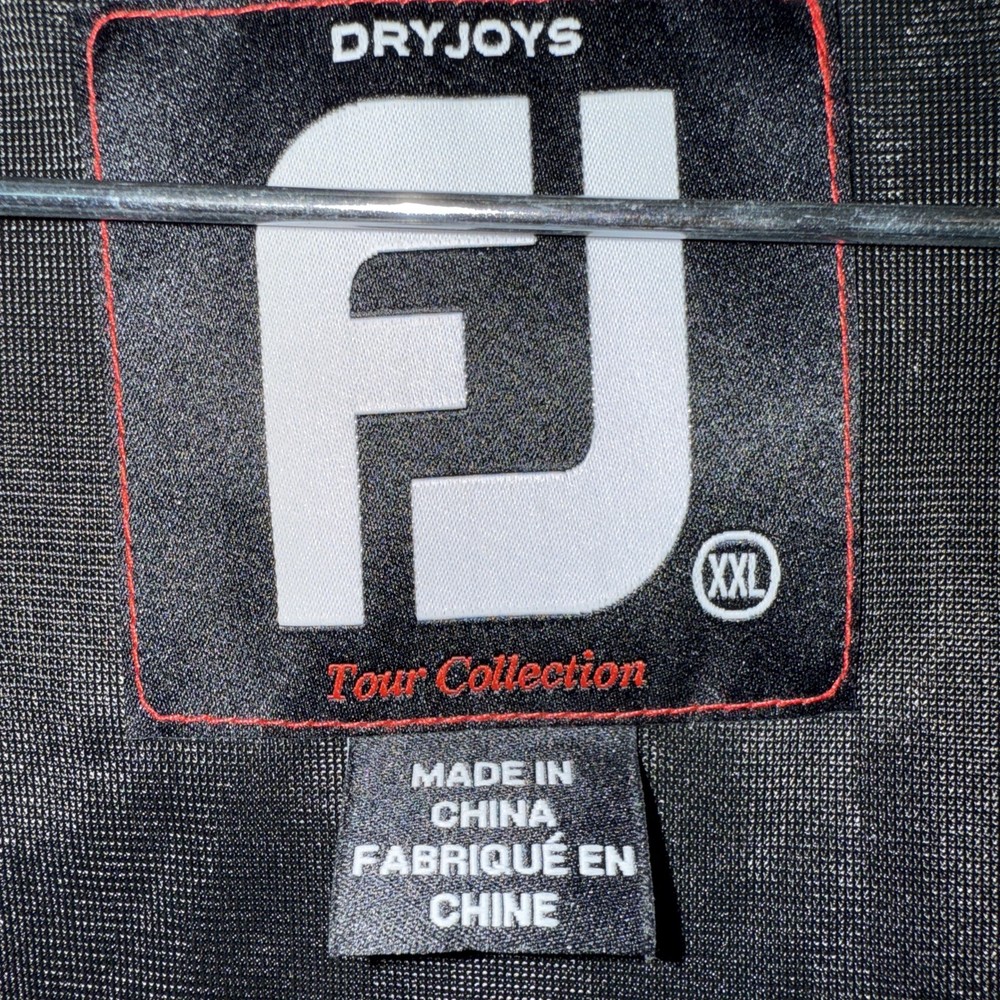 Footjoy Serious XXL Jacket Black Full Zip