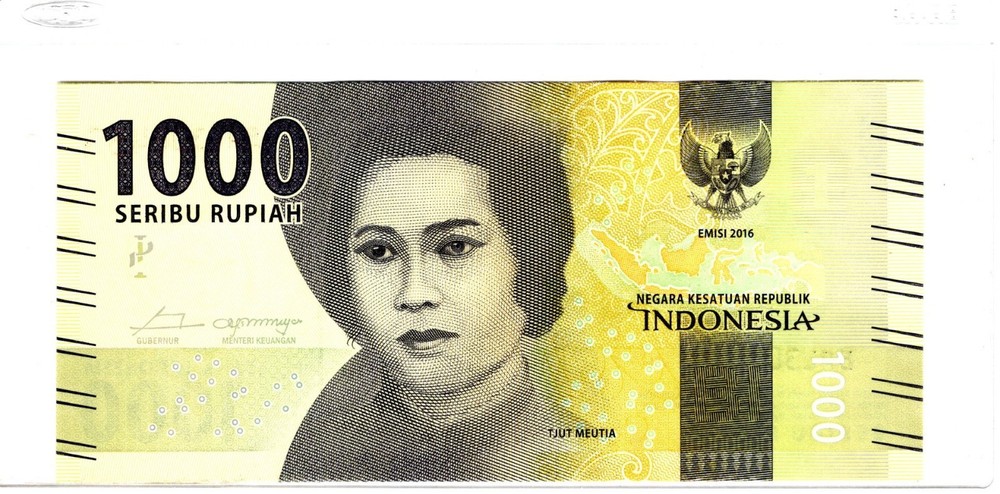Indonesia 1000 Rupiah 2016 Uncirculated Banknote BAL306457