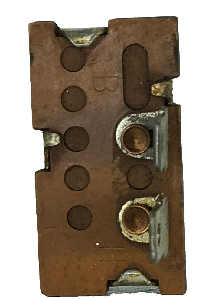 Indak 2 Postion Toggle Switch Vintage Snowmobile " Lights Switch " 6 Or 12 Dc