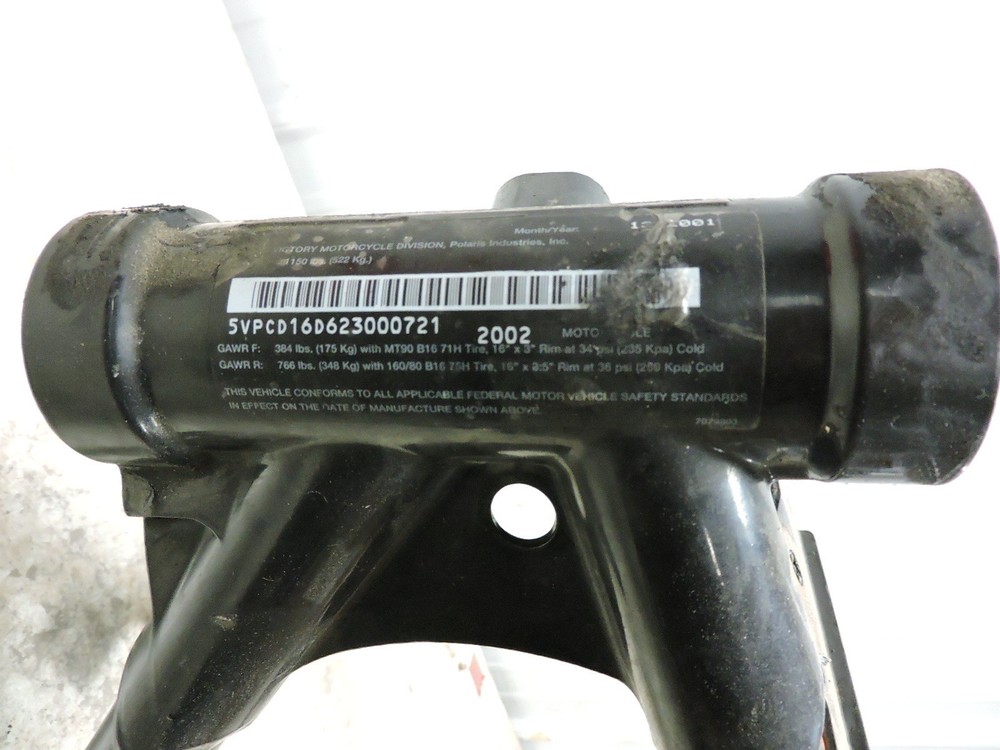 02 Polaris Victory V92C Kingpin Custom frame chassis