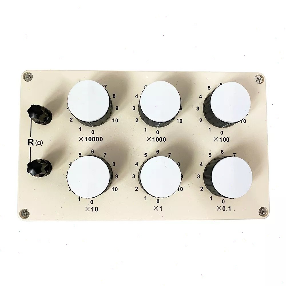 DC Resistance Box Precision Adjustable DC Bridges Decade Resistor Resistance Box