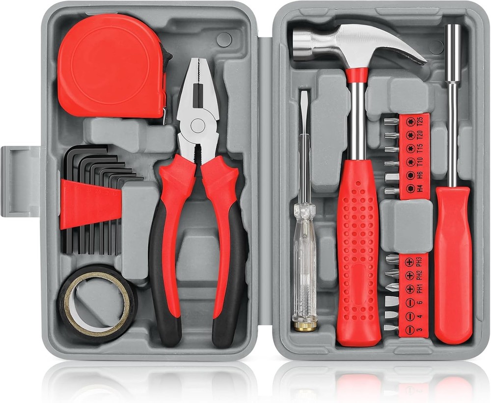 Household diy hand tool kit with case
